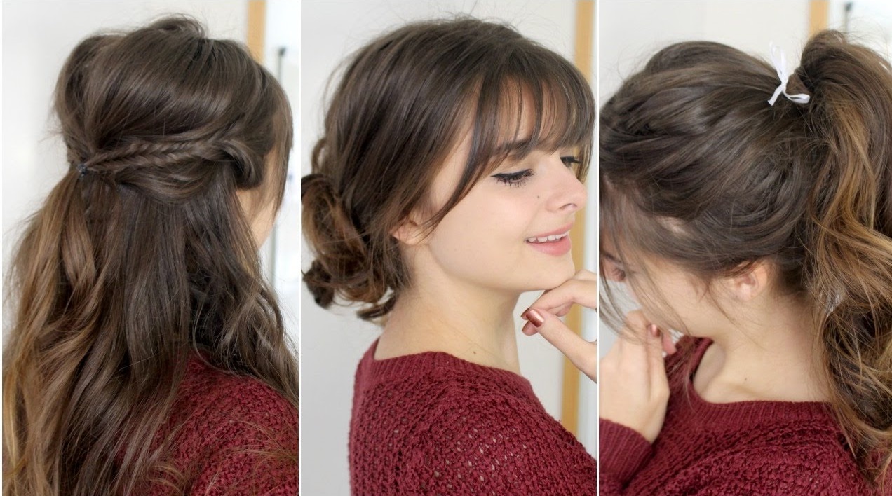 hairstyles with bangs